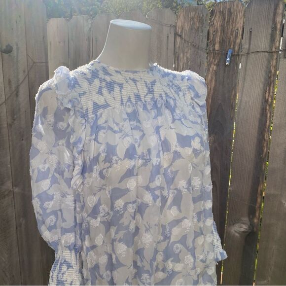 JOIE Jamila Blouse in Eventide size medium - Picture 8 of 13